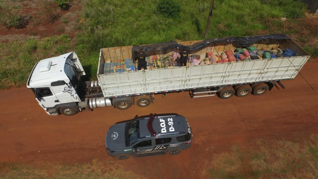 DOF apreende quase 20 toneladas de maconha; maior apreensão do ano no Estado