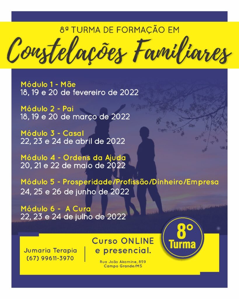 Você sabe o que é Constelação Familiar? Aprenda na prática com a 8ª turma de formação da Constela Jumaria Você sabe o que é Constelação Familiar? Aprenda na prática com a 8ª turma de formação da Constela Jumaria