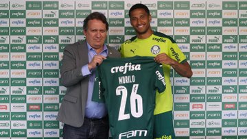 Murilo chega ao Palmeiras de olho em vaga no time titular Murilo chega ao Palmeiras de olho em vaga no time titular