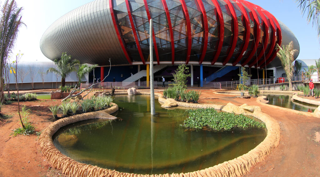 Riedel anuncia conclusão do Aquário do Pantanal para o próximo mês de março Riedel anuncia conclusão do Aquário do Pantanal para o próximo mês de março