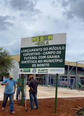 Fundesporte entrega em fevereiro primeira arena poliesportiva em Bonito Fundesporte entrega em fevereiro primeira arena poliesportiva em Bonito