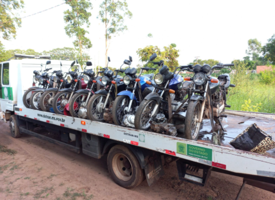 PM localiza dois desmanche de motos em Campo Grande