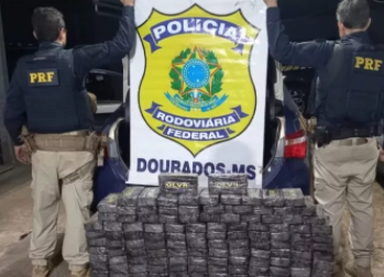 PRF encontra cocaína em guindaste na BR-463 entre Ponta Porã e Dourados