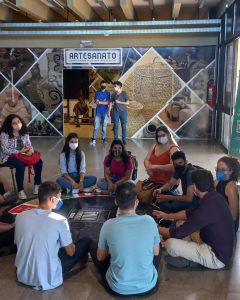 Bolsistas do Programa Cidadania Viva participam da primeira atividade presencial