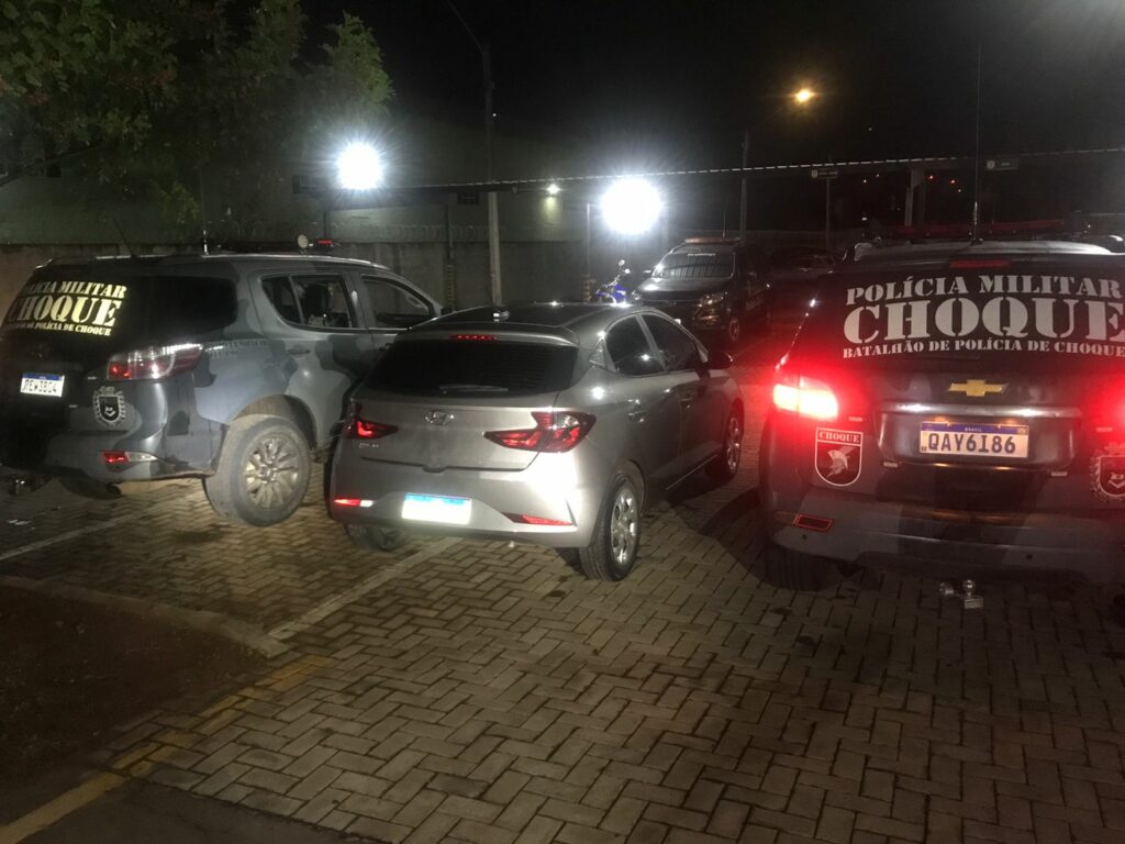 Batalhão de Choque da PM flagra sessão do "Tribunal do Crime" e sete são presos