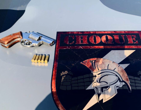 Em duas ocorrência, Choque apreende quatro armas de fogo na Capital