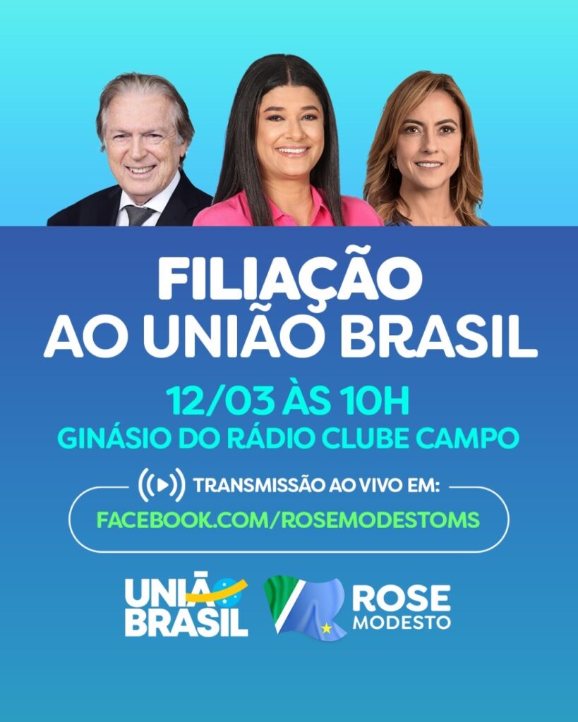 Rose Modesto lança sua pré-candidatura ao Governo do Estado neste sábado