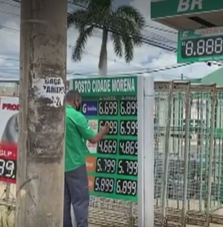 Preço da gasolina dispara no MS após anúncio da Petrobras Preço da gasolina dispara no MS após anúncio da Petrobras