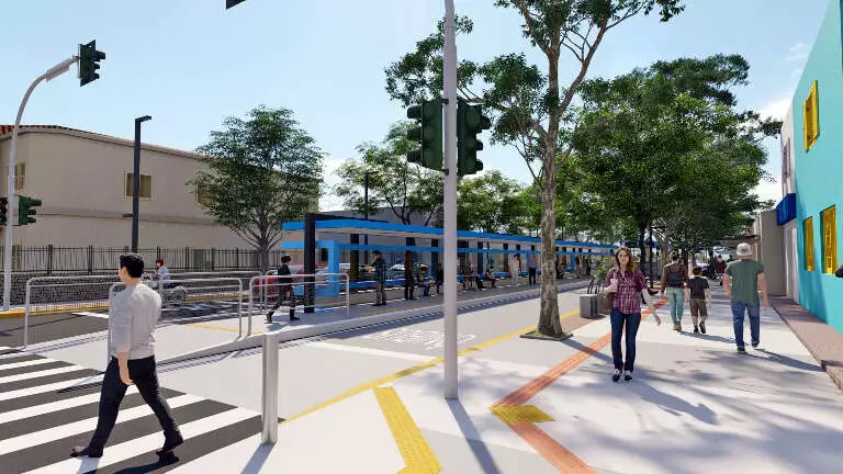 Com parte da revitalização da área central, prefeitura inicia processo de paisagismo Com parte da revitalização da área central, prefeitura inicia processo de paisagismo