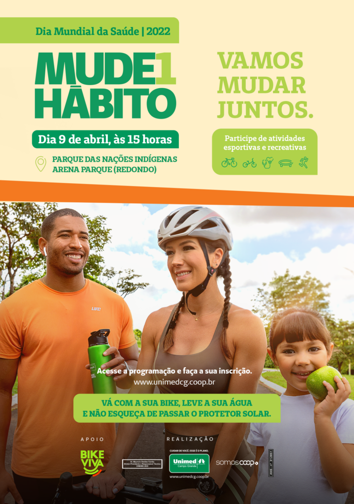 Cooperativa promove evento gratuito para toda a população pelo Dia Mundial da Saúde Cooperativa promove evento gratuito para toda a população pelo Dia Mundial da Saúde