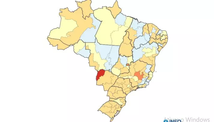 Macrorregião de Corumbá é a única do País com índice 'extremamente alto' para síndromes respiratórias Macrorregião de Corumbá é a única do País com índice 'extremamente alto' para síndromes respiratórias