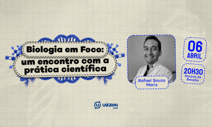Live “Biologia em Foco” acontece na próxima quarta-feira