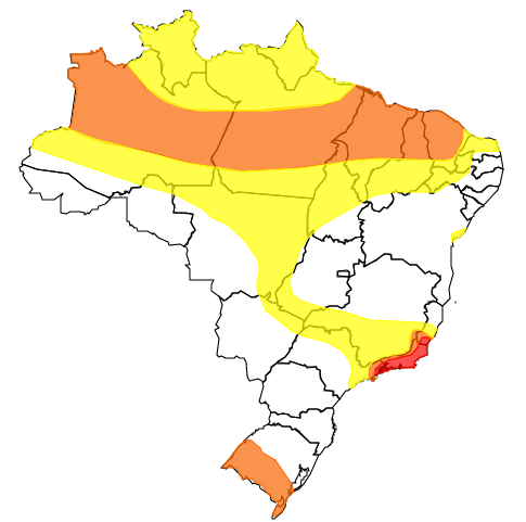 Inmet põe 16 cidades de MS em alerta para chuvas intensas nas próximas horas Inmet põe 16 cidades de MS em alerta para chuvas intensas nas próximas horas