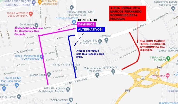 Acesso ao Parque dos Poderes pelo Cetremi estará bloqueado a partir de quarta-feira Acesso ao Parque dos Poderes pelo Cetremi estará bloqueado a partir de quarta-feira