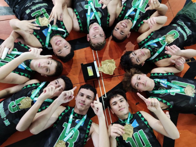 Jogos Escolares da Juventude tem Dourados campeão no Basquete Masculino