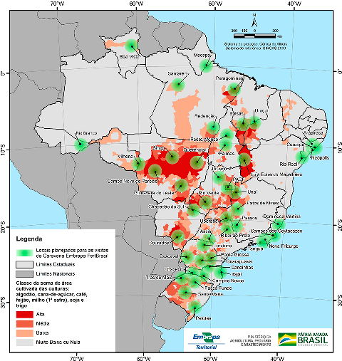 Caravana Embrapa FertBrasil começará por Dourados e Chapadão do Sul Caravana Embrapa FertBrasil começará por Dourados e Chapadão do Sul