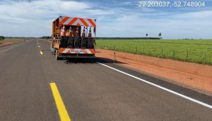 Governo investe quase R$ 100 mi em obras nas estradas da Costa Leste MS Governo investe quase R$ 100 mi em obras nas estradas da Costa Leste MS