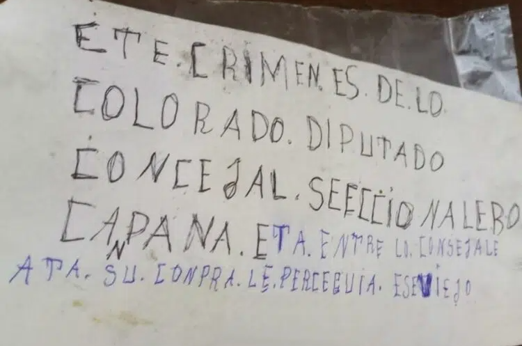 Morte de prefeito de Pedro Juan é atribuído a políticos, diz bilhete deixado em Rádio Morte de prefeito de Pedro Juan é atribuído a políticos, diz bilhete deixado em Rádio