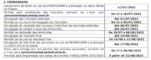 Universidade e Instituto abrem seleção de bolsistas com foco em cooperação técnico-científica