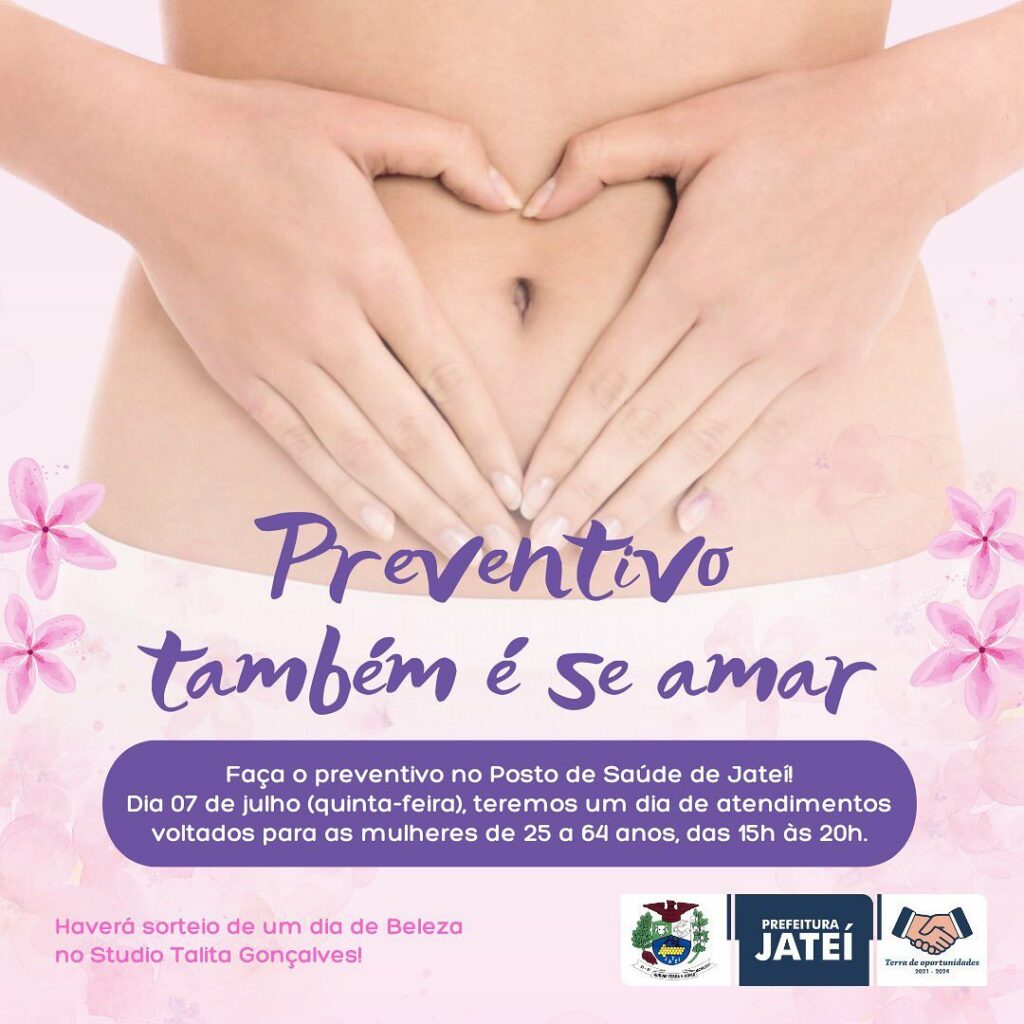 Hoje tem dia de atendimentos para mulheres em posto de Saúde de Jatei Hoje tem dia de atendimentos para mulheres em posto de Saúde de Jatei