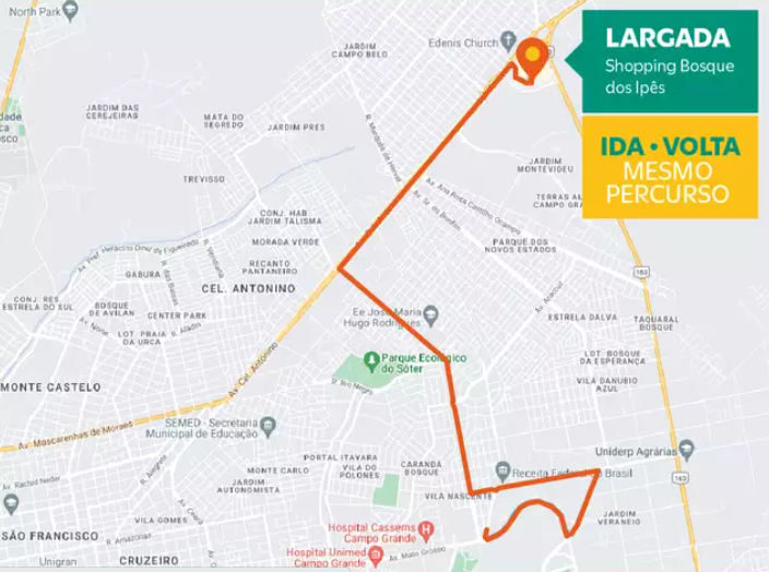 Mais de 1,1 mil corredores são esperados para 1ª maratona de Campo Grande