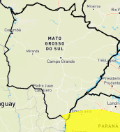 Inmet mantém três municípios em alerta para risco de tempestade