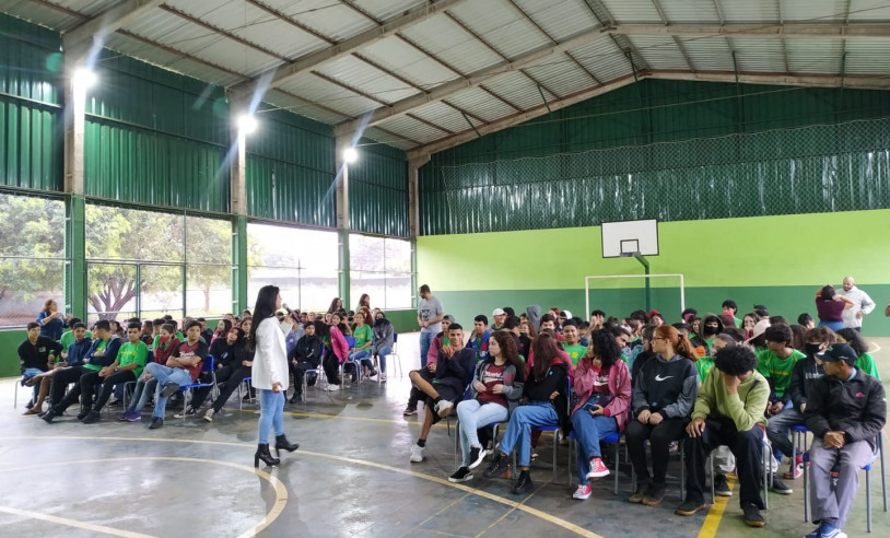 Escola Estadual de Campo Grande recebe palestra sobre empreendedorismo