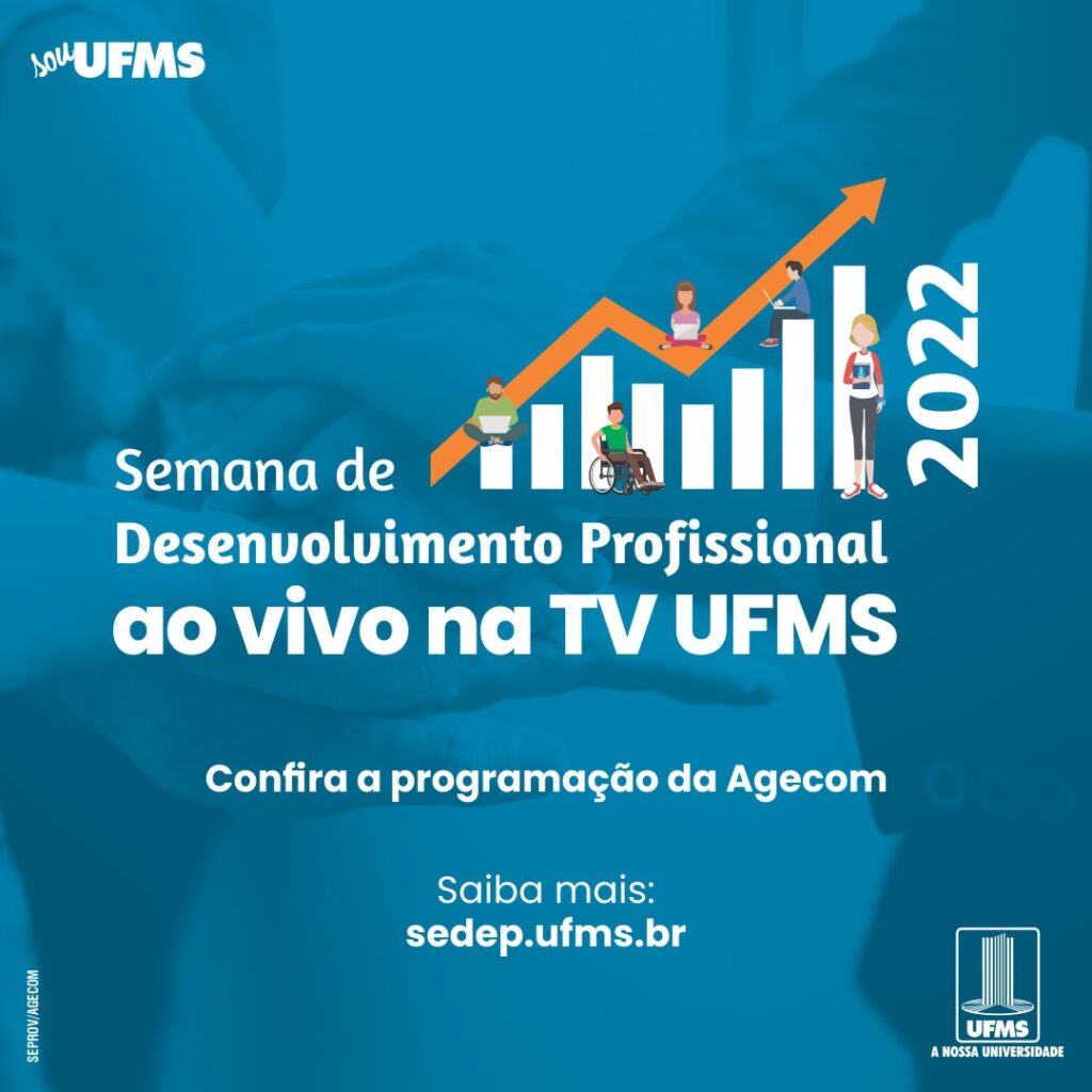 Comunicação Científica será tema em Semana de Desenvolvimento Profissional da UFMS