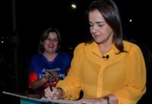 Prefeita entrega 16 km de asfalto no Rita Vieira