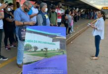 Orientações sobre violência contra a mulher são realizadas nos terminais da Capital