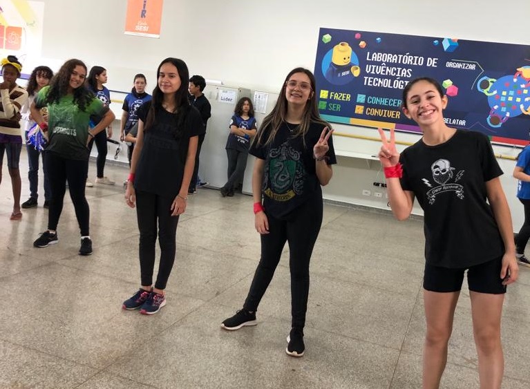 Gincana da Escola Sesi de Maracaju une aprendizado e diversão Gincana da Escola Sesi de Maracaju une aprendizado e diversão
