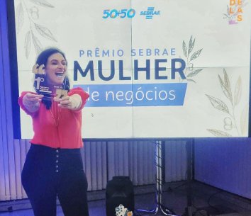 Empresária ganha Prêmio Mulher de Negócios com sobremesas para quem tem restrição Empresária ganha Prêmio Mulher de Negócios com sobremesas para quem tem restrição