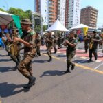 Você foi? Confira as fotos do desfile cívico-militar dos 123 anos de Campo Grande
