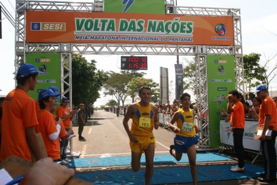Padrinho da Corrida do Pantanal, Yeltsin Jacques é inspiração para novos corredores Padrinho da Corrida do Pantanal, Yeltsin Jacques é inspiração para novos corredores