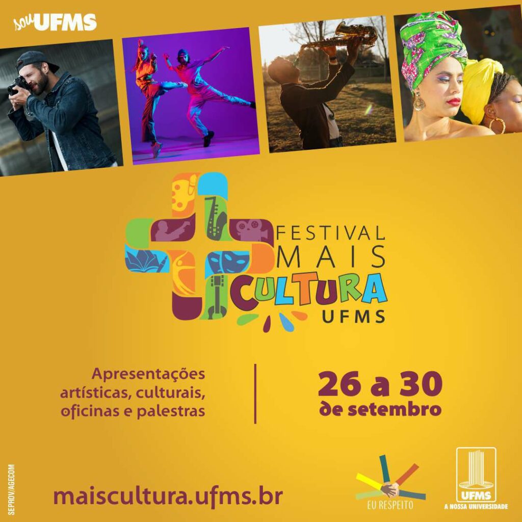 Festival Mais Cultura está promovendo atividades culturais e artísticas na Capital e interior