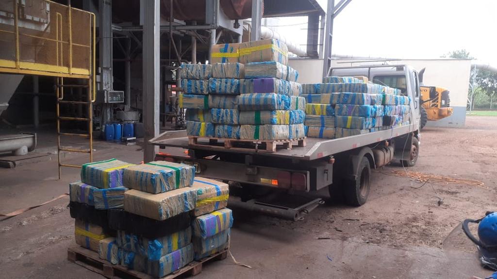 PF de MS incinera mais de 10 toneladas de drogas em uma 'fornada' PF de MS incinera mais de 10 toneladas de drogas em uma 'fornada'