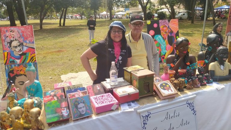 Cerca de 450 expositores participam da Feira do Bosque da Paz no Carandá