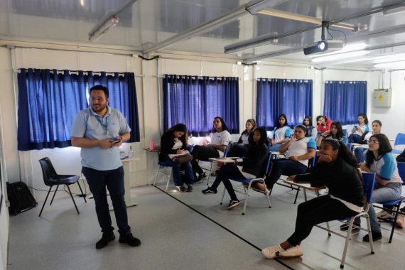 Senai entrega contêineres para qualificar mão de obra nas indústrias de Nova Alvorada do Sul