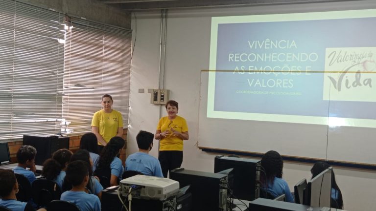 Programa valorização da vida realiza ações de prevenção nas escolas da reme