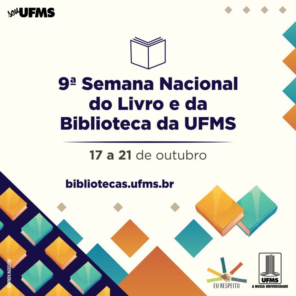 Semana Nacional do Livro e da Biblioteca terá atividades pelo Estado em ações da UFMS