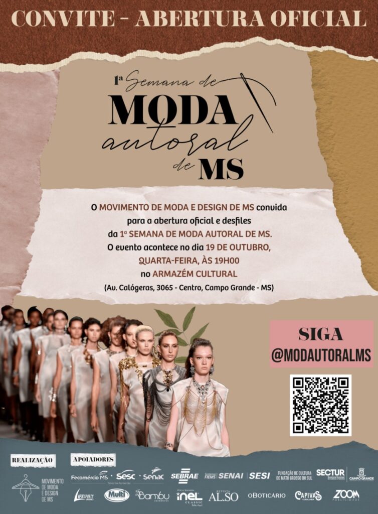 Semana de Moda Autoral de MS promove abertura oficial e desfile hoje Semana de Moda Autoral de MS promove abertura oficial e desfile hoje
