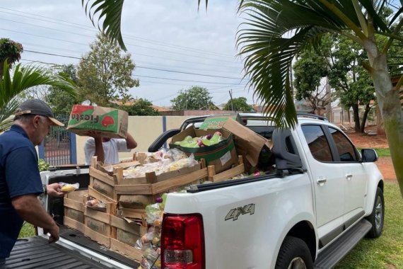 Frutas remanescentes da Corrida do Pantanal são doadas para instituição de apoio a moradores de rua Frutas remanescentes da Corrida do Pantanal são doadas para instituição de apoio a moradores de rua
