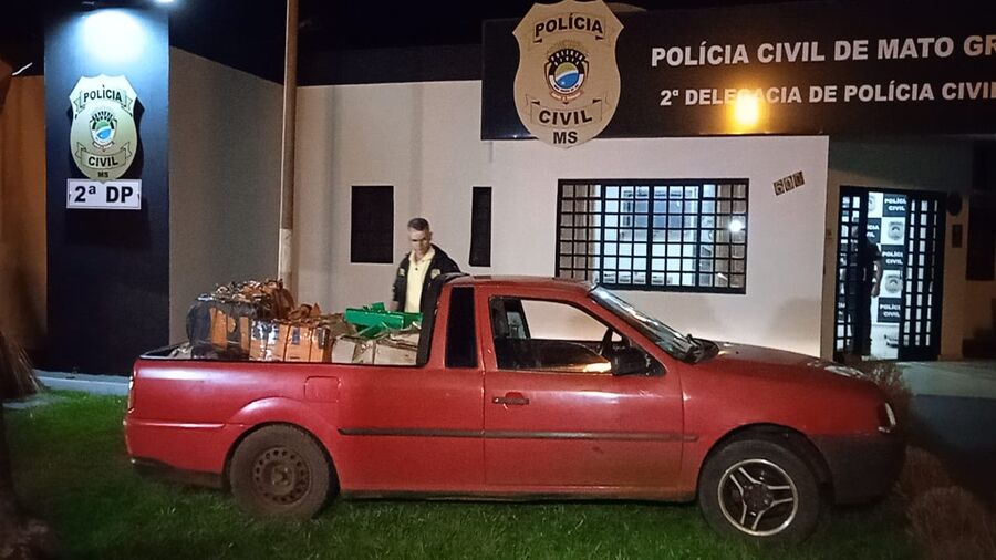 PCs de MS e MT prendem cinco com apreensão de quase 700 kg de drogas e veículos PCs de MS e MT prendem cinco com apreensão de quase 700 kg de drogas e veículos