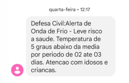 Inmet e Defesa Civil emitem alerta de baixa umidade para 62 cidades de MS Inmet e Defesa Civil emitem alerta de baixa umidade para 62 cidades de MS
