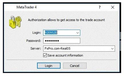 Como se conectar à conta no terminal Como se conectar à conta no terminal