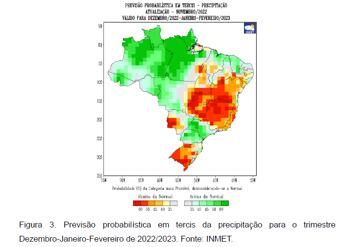 Com La Ninã, próximo trimestre pode ter calor e chuvas acima da média em MS Com La Ninã, próximo trimestre pode ter calor e chuvas acima da média em MS