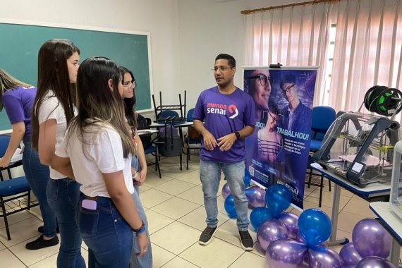 Senai leva tecnologia e oportunidades de cursos técnicos e cursos superiores para Jornada da Juventude Senai leva tecnologia e oportunidades de cursos técnicos e cursos superiores para Jornada da Juventude