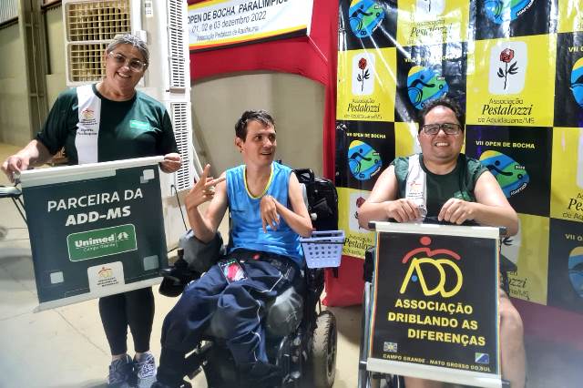 Associação paradesportiva de CG é destaque no 7º Open de Bocha Paralímpica Associação paradesportiva de CG é destaque no 7º Open de Bocha Paralímpica