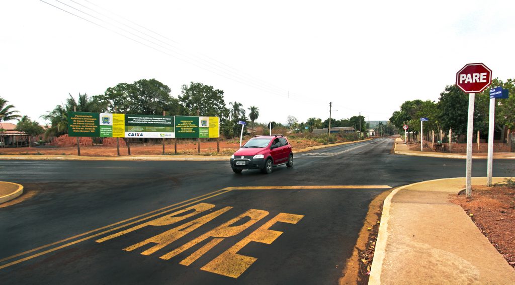 Rio Verde ganhou obras de pavimentação que vão impulsionar o turismo na região Rio Verde ganhou obras de pavimentação que vão impulsionar o turismo na região