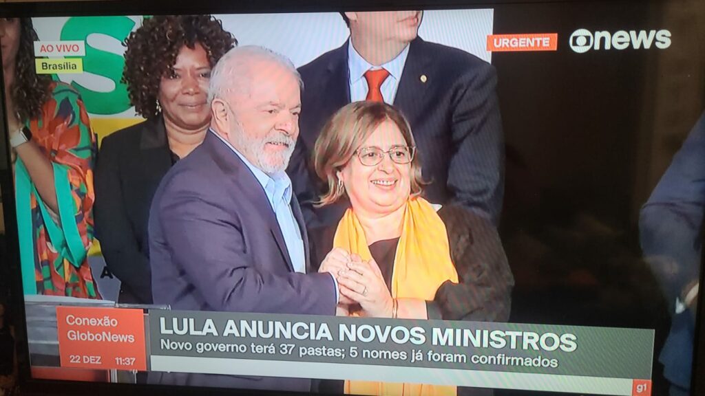 MS terá outra mulher na esplanada com Lula anunciando Cida Gonçalves como ministra das Mulheres MS terá outra mulher na esplanada com Lula anunciando Cida Gonçalves como ministra das Mulheres